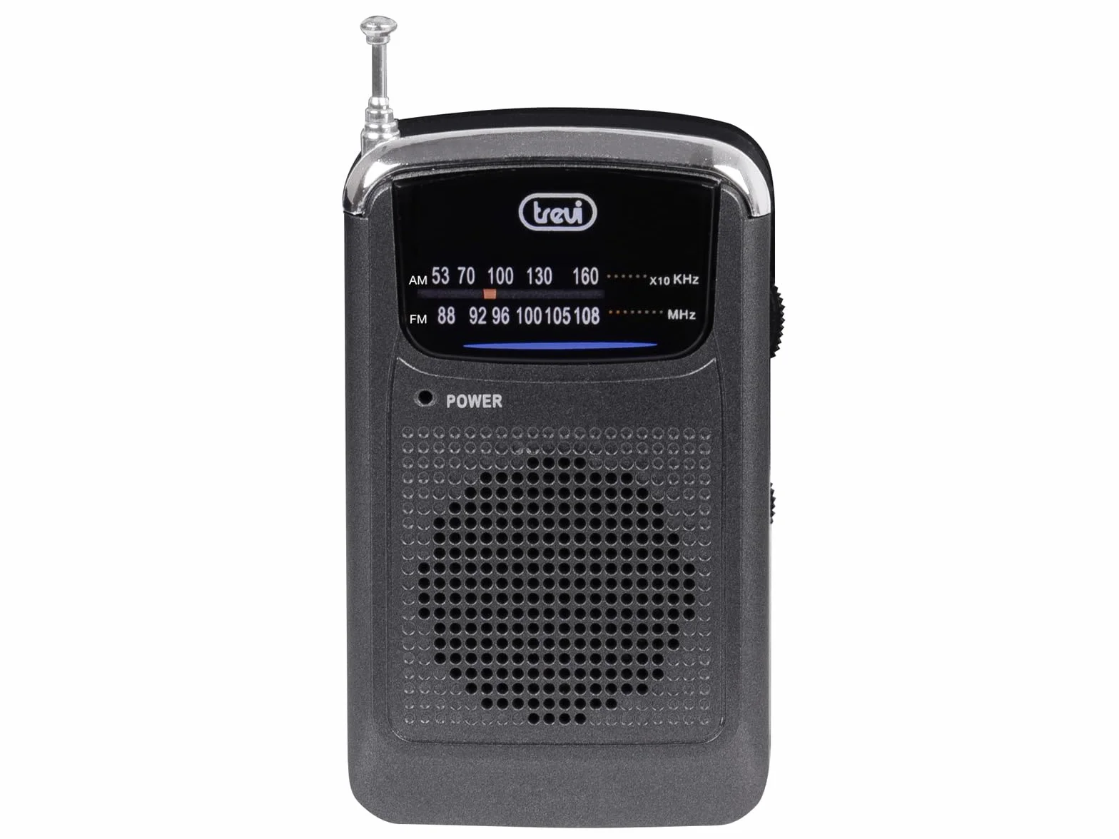 Trevi RA 710 GMG Radio Portatile 2 Bande AM FM con Presa Cuffie, Alimentazione a Batterie AAA