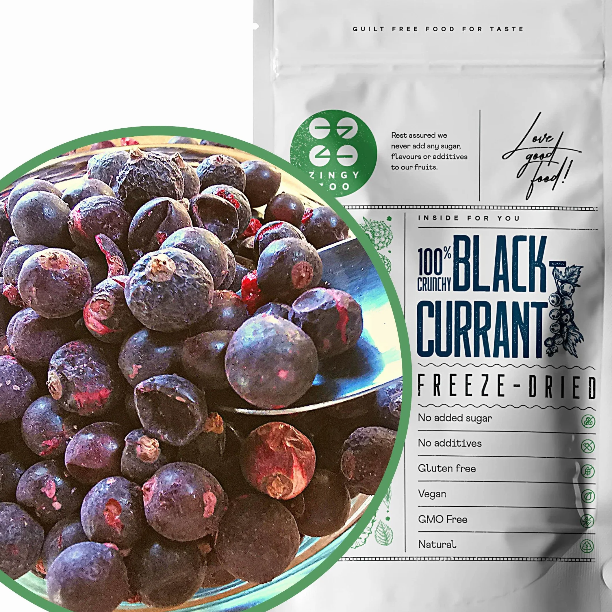Ribes Nero Frutta Liofilizzata | 100% Natural Liofilizzati Senza Zucchero | Frutta Secca Mix Blackcurrant Freeze Dried Fruit Secchi Frutta Disidratata Ribes Pet | Fatti in Casa Polvere di Frutta Secca