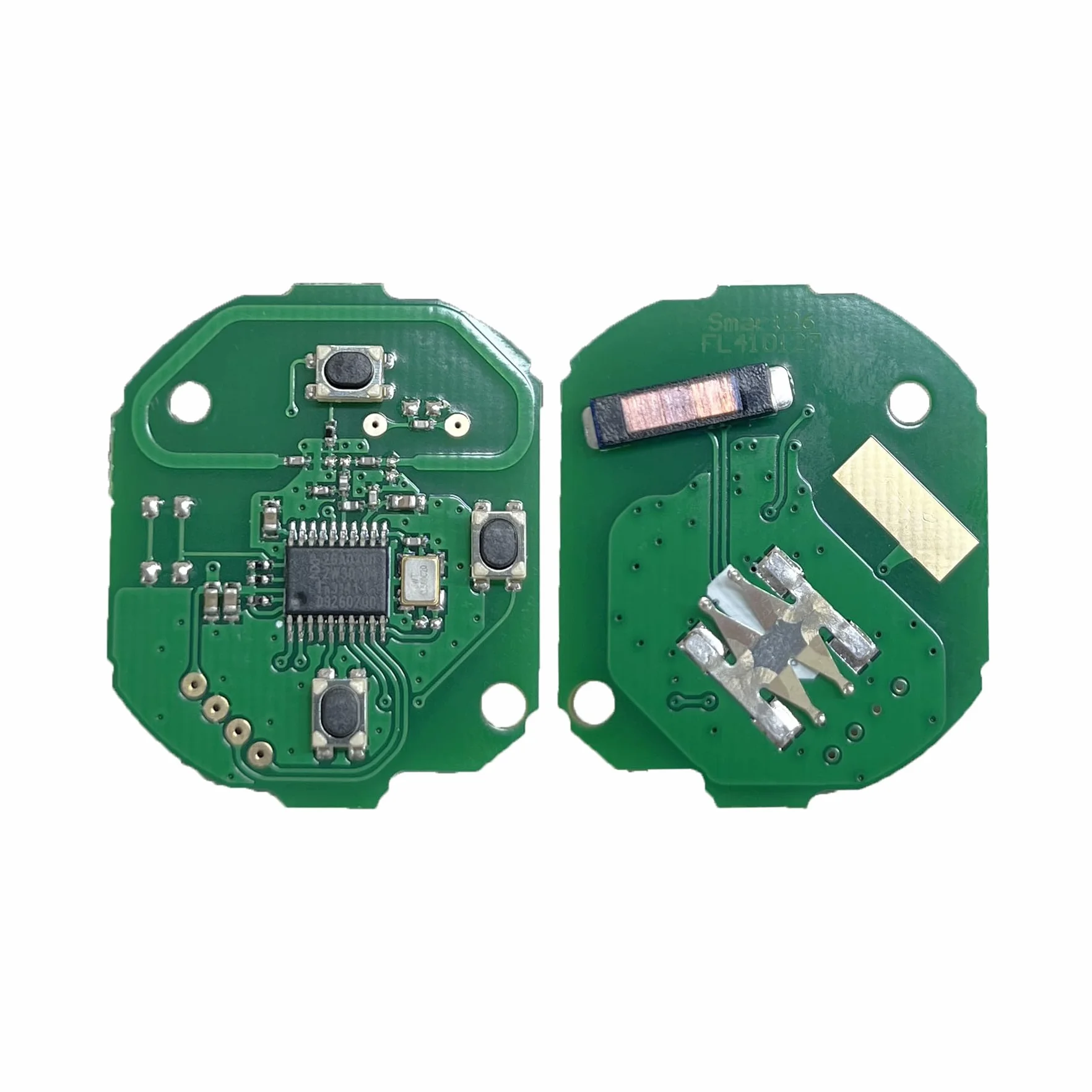 Heart Horse 3 Tasti Ricambio Chiave Telecomando Auto Compatibile Mercedes Benz Smart Fortwo 451 433MHz PCF7941