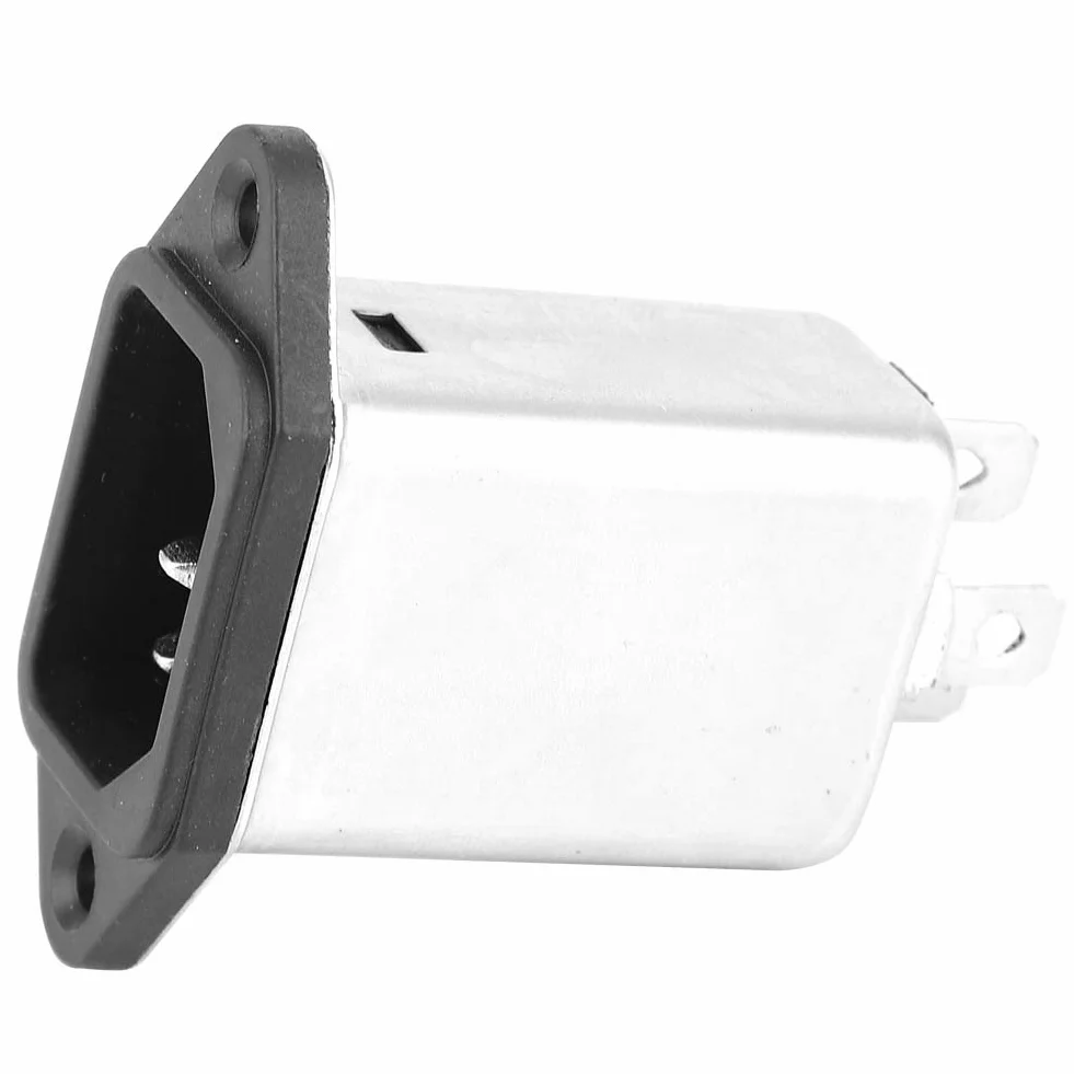 Filtro di Alimentazione EMI 115 V-250 V 10A 50/60Hz Monofase