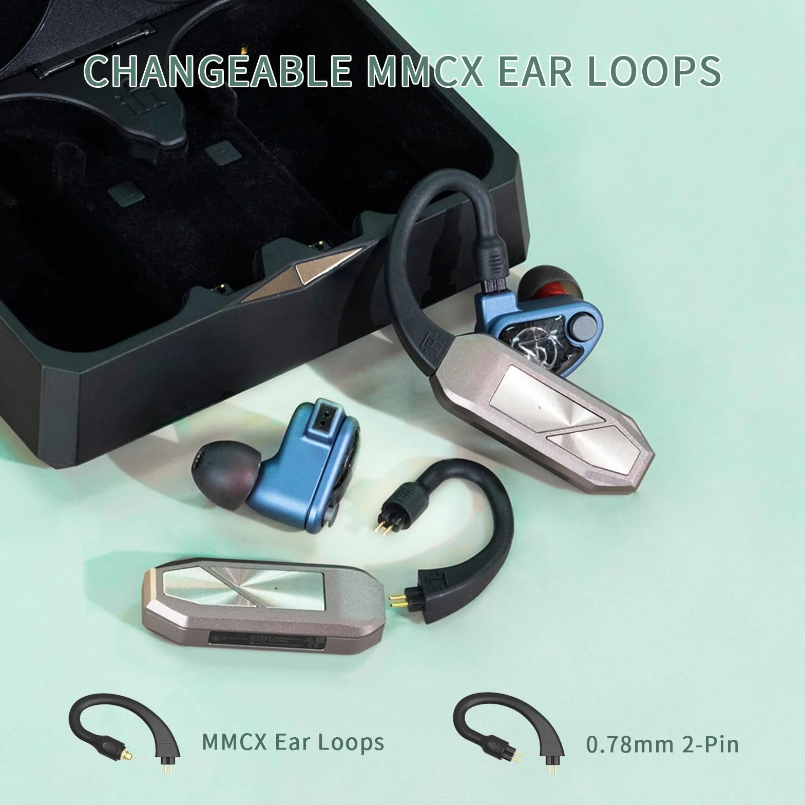 iFi GO Pod Max DAC portatile TWS Bluetooth 5.4 ad alta fedeltà per IEM LDAC aptX Lossless K2HD 35H UVC ricarica rapida