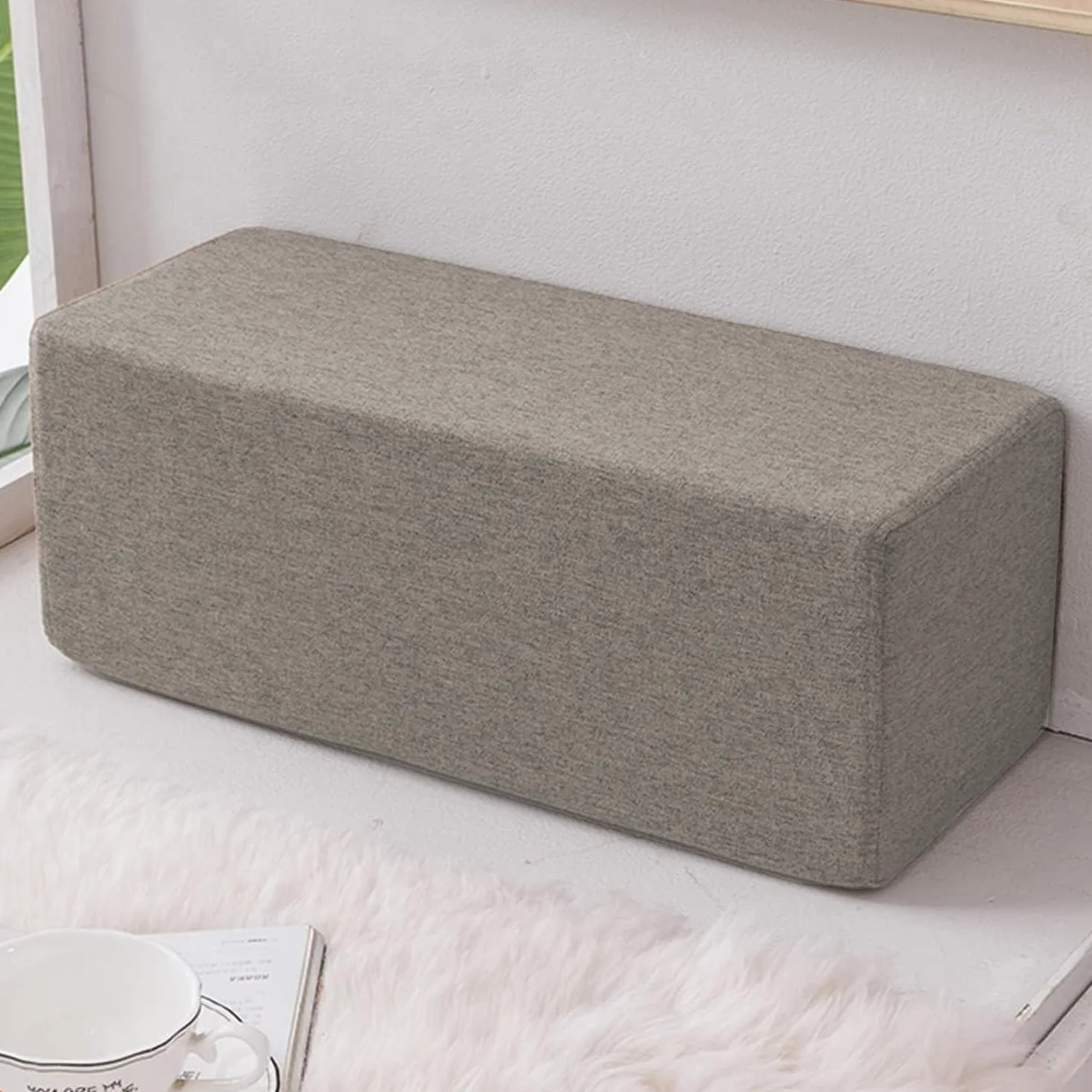 Cuscino Letto Gap Filler, Cuscino Supporto Braccioli Divano, Materasso Gap Foam Filler, Cuscino Testiera Lungo 45x15x10cm