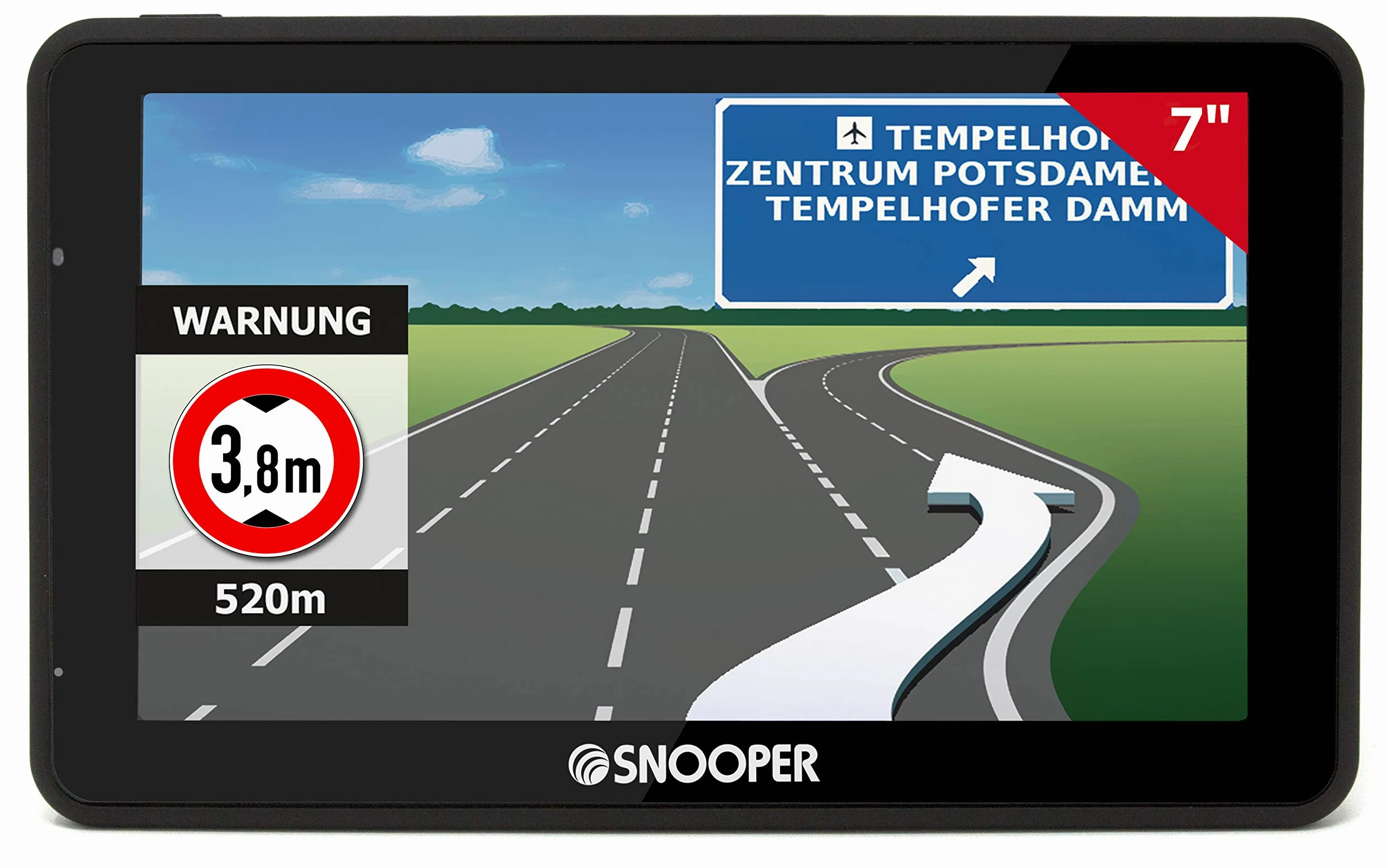 Snooper S6900 Truckmate Pro NATRS69 Navigatore per Camion Schermo Touch 7 Pollici Mappe Gratuite 50 Paesi