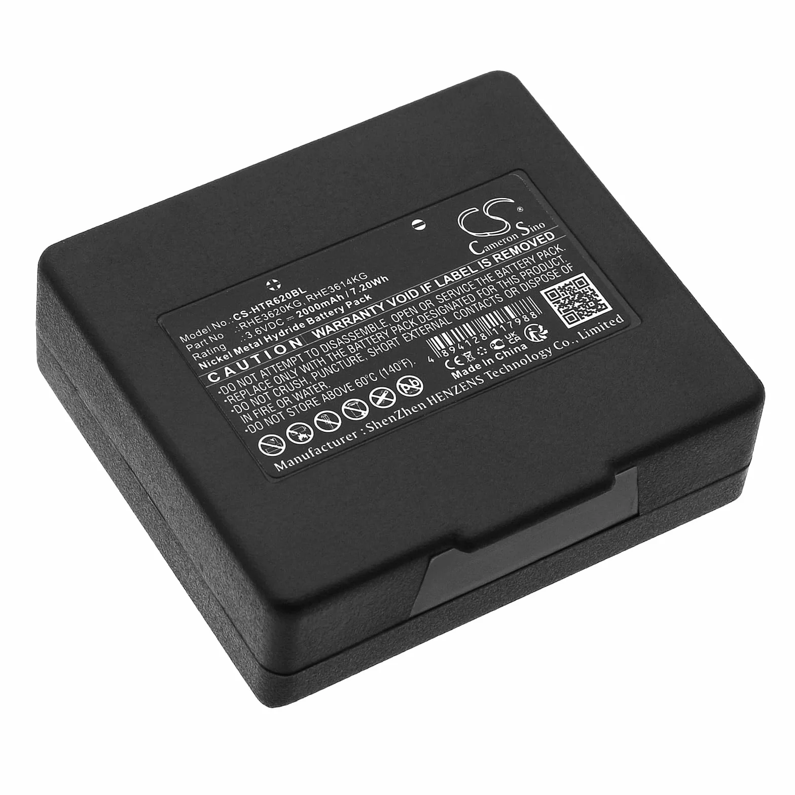 TECHTEK Batterie 2000mAh do Hetronic CS 434, ERGO, EURO, NOVA