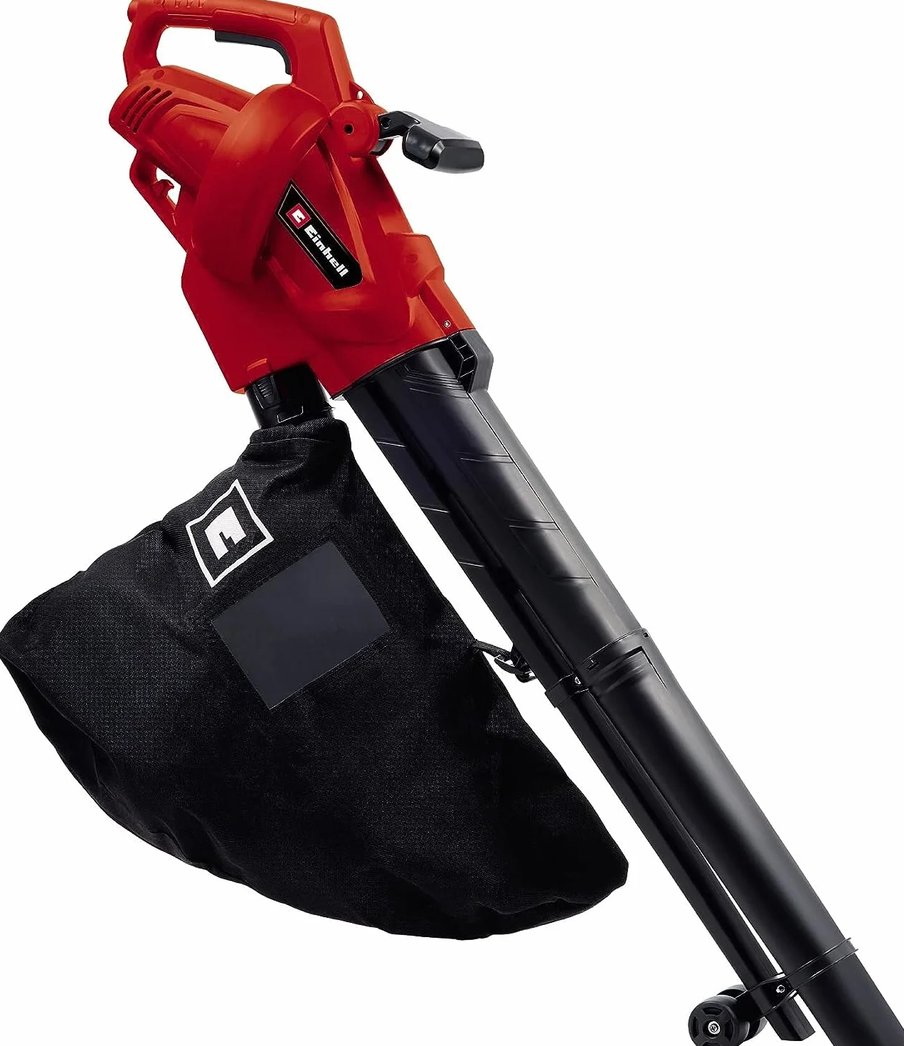 Einhell Aspiratore Elettrico GC-EL 3024 E, Aspirazione/Soffiaggio, Tubo Asp. Ø 75 mm, Potenza Asp. 650 m³/h, Trinciatura, Rapporto Triturazione 10:1, Vel. Soffiagg. 240 km/h, Sacco di Raccolta 40 L