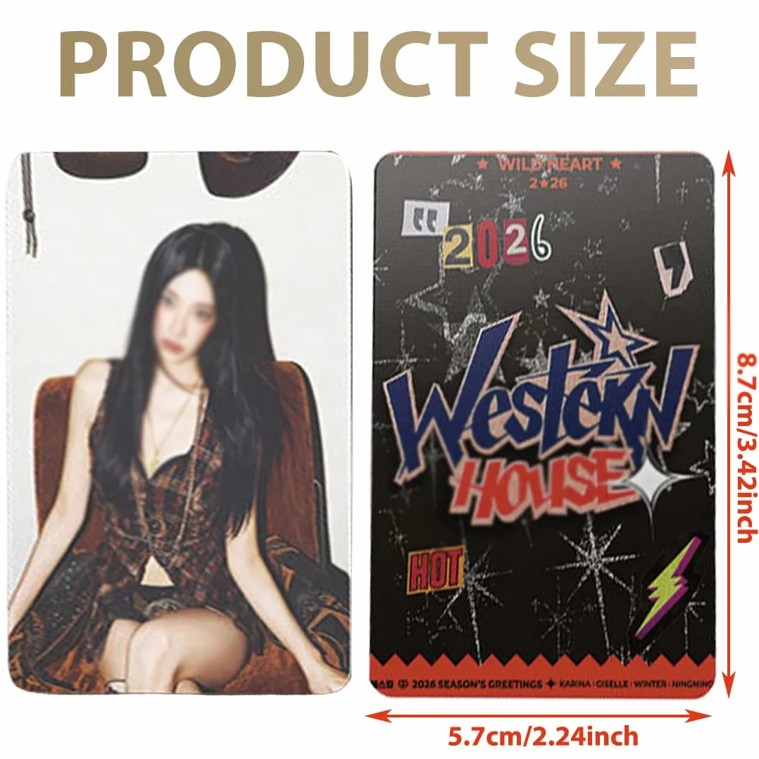 aespa Kpop Photocard Collection Cards 55pcs Carte Da Collezione