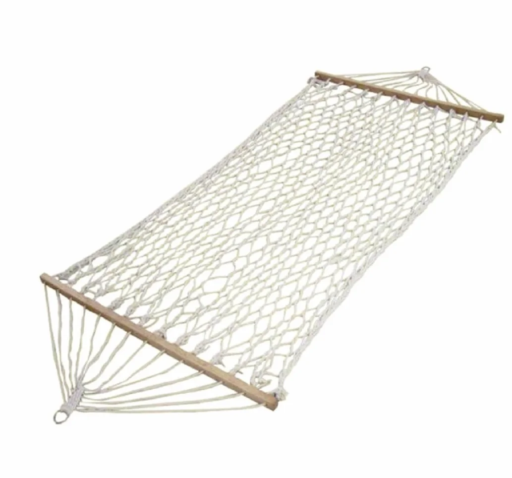 Amaca Intrecciata per Esterno 200 x 80 cm Peso 120 kg Arredo Giardino
