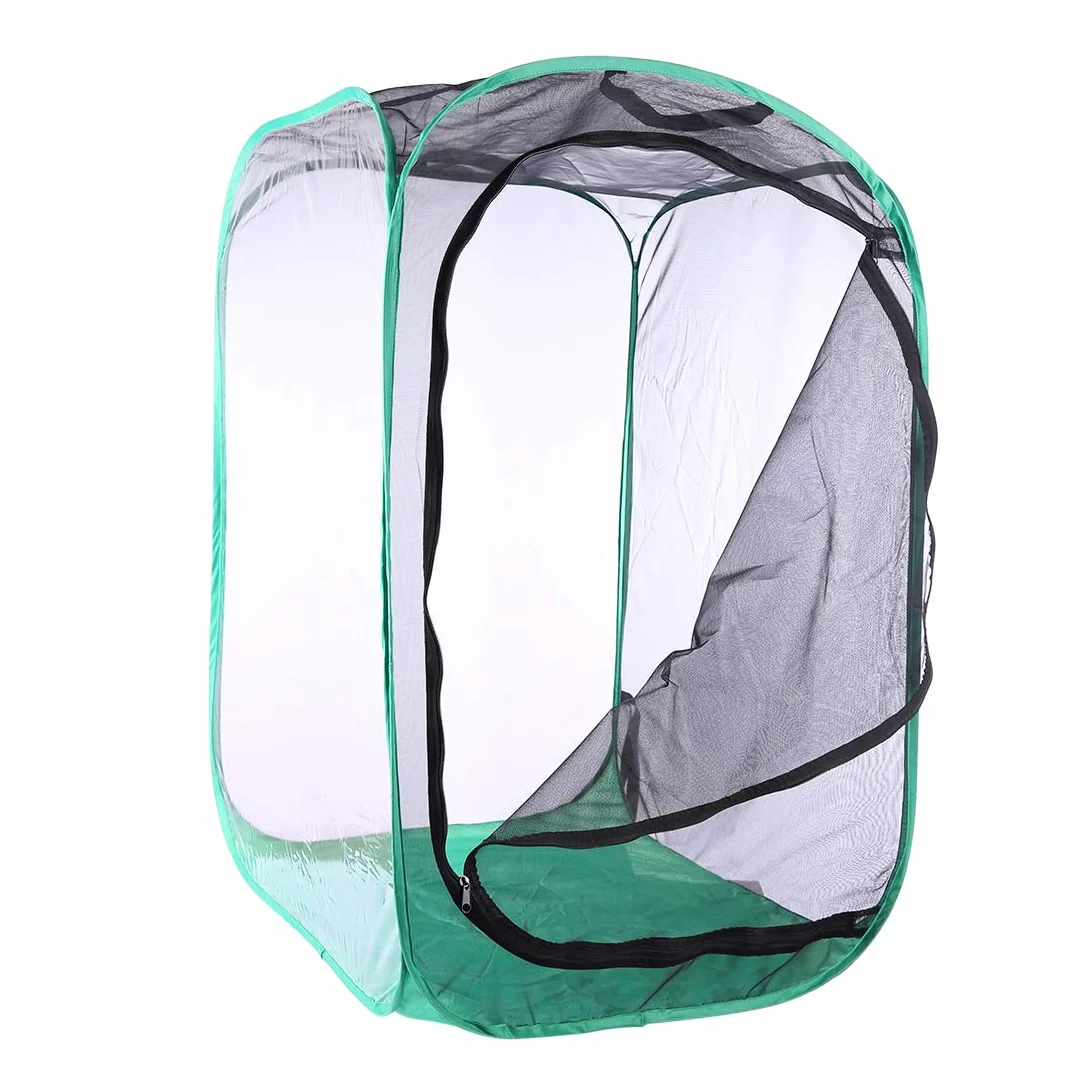 Farfalla Gabbia Repellente per insetti Rete Pieghevole 40 x 40 x 60 cm