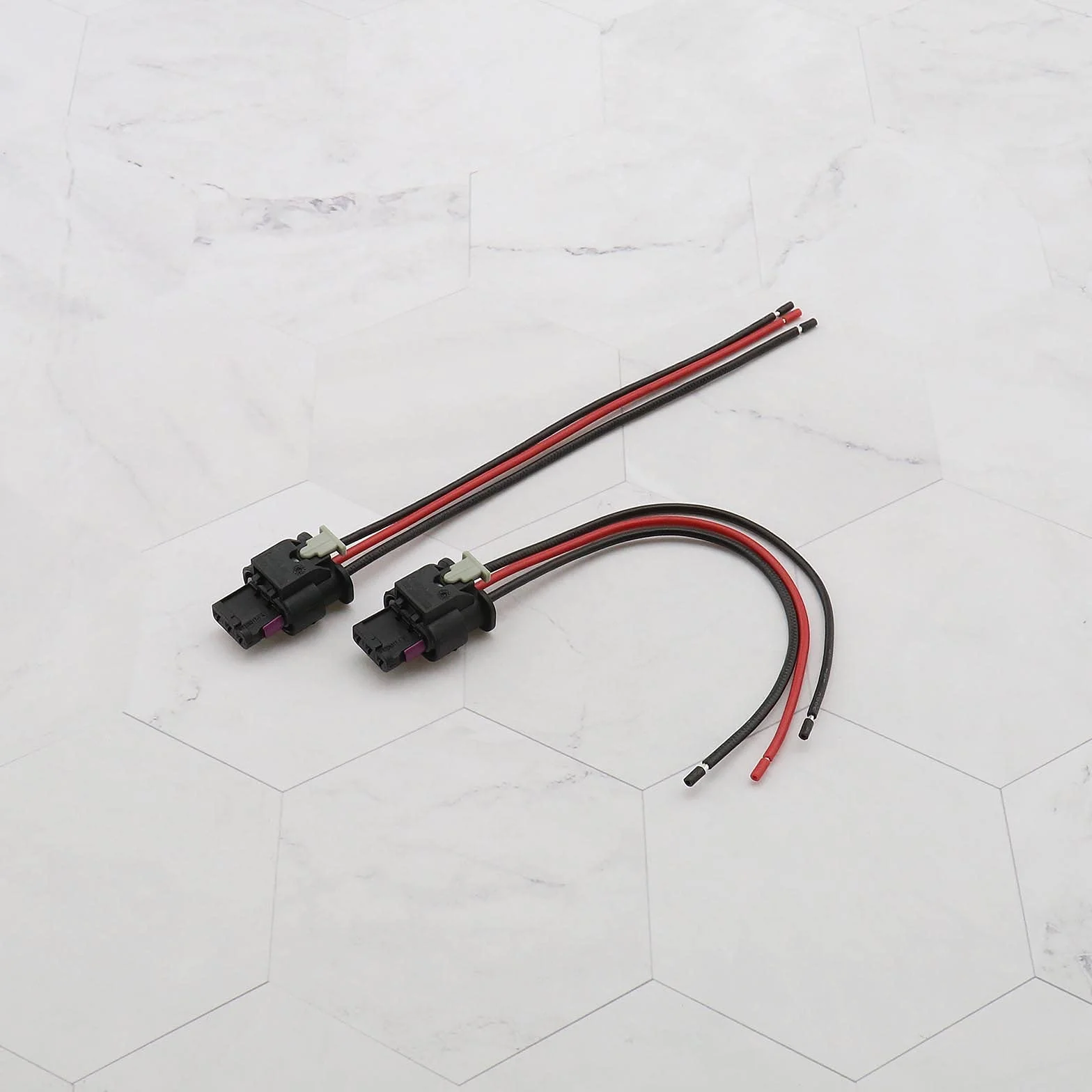 ECSiNG 2x Sensore Di Parcheggio Spina Di Ricambio 13,5 cm Compatibile Con VW Passat Jetta Golf Beetle Audi A3 A4 A6 Skoda Seat