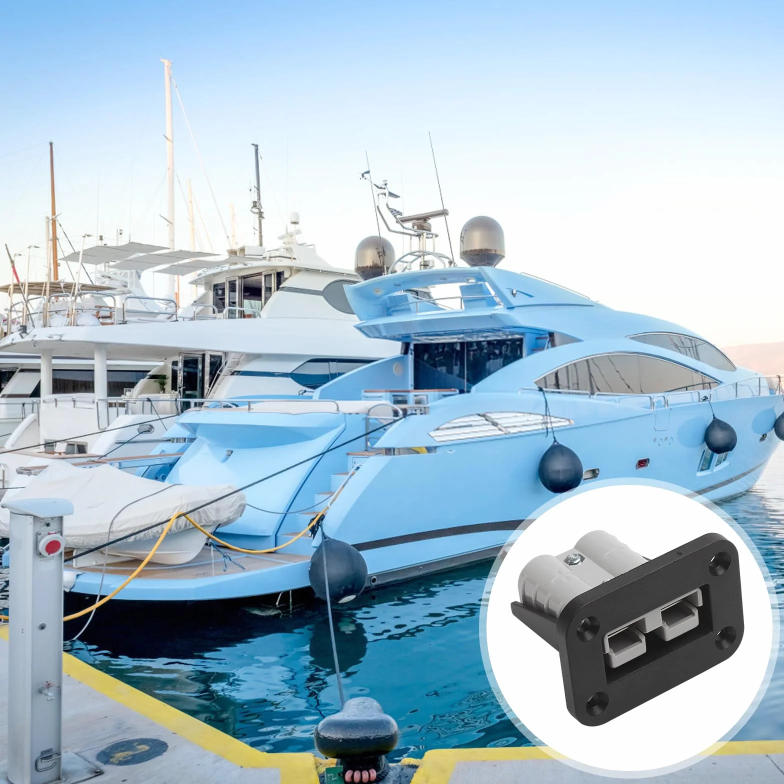 Anderson SB50 Connettore 50 A 2 pezzi per batteria