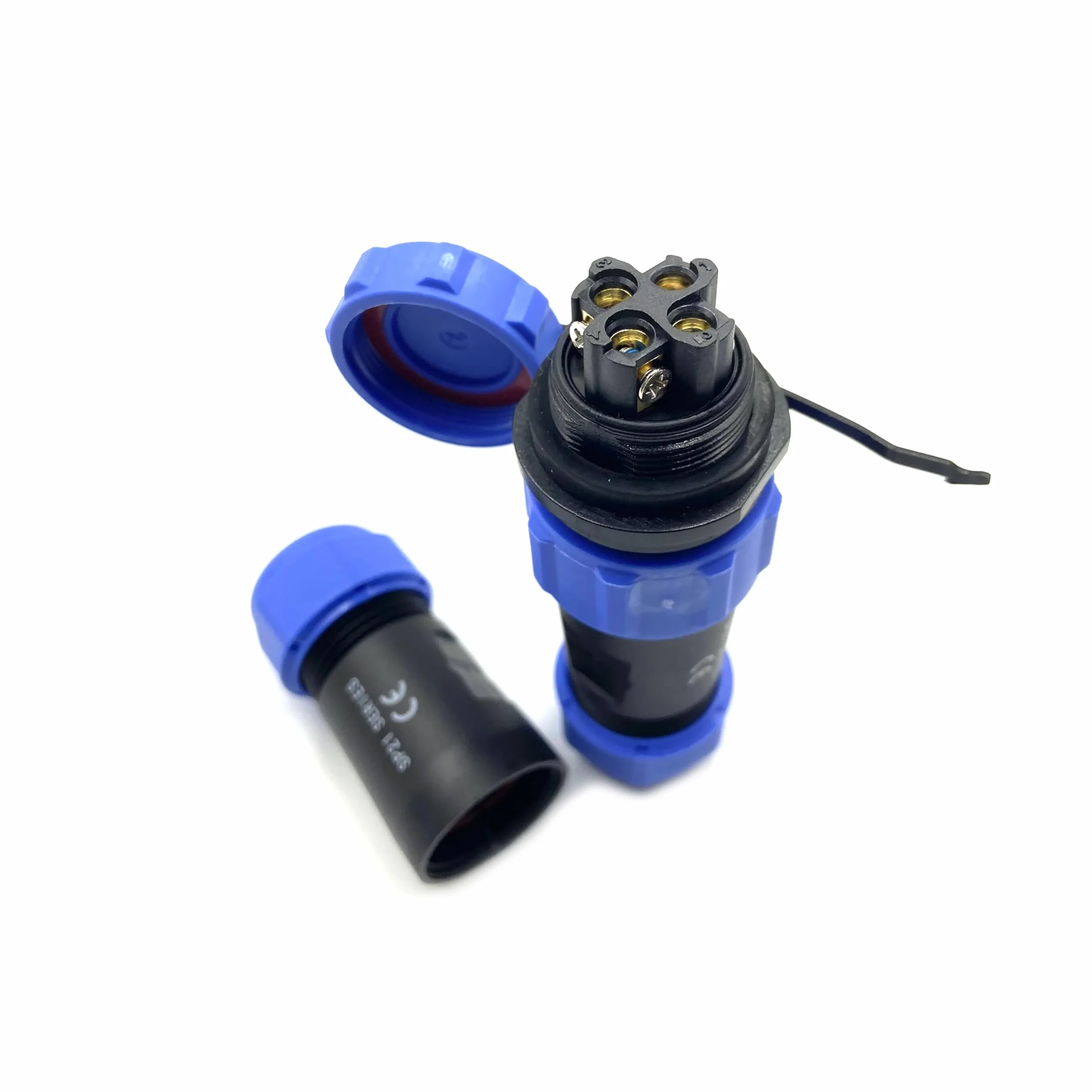 Connettore Spina aeronautica SP21 4 pin IP68 500V 30A impermeabile