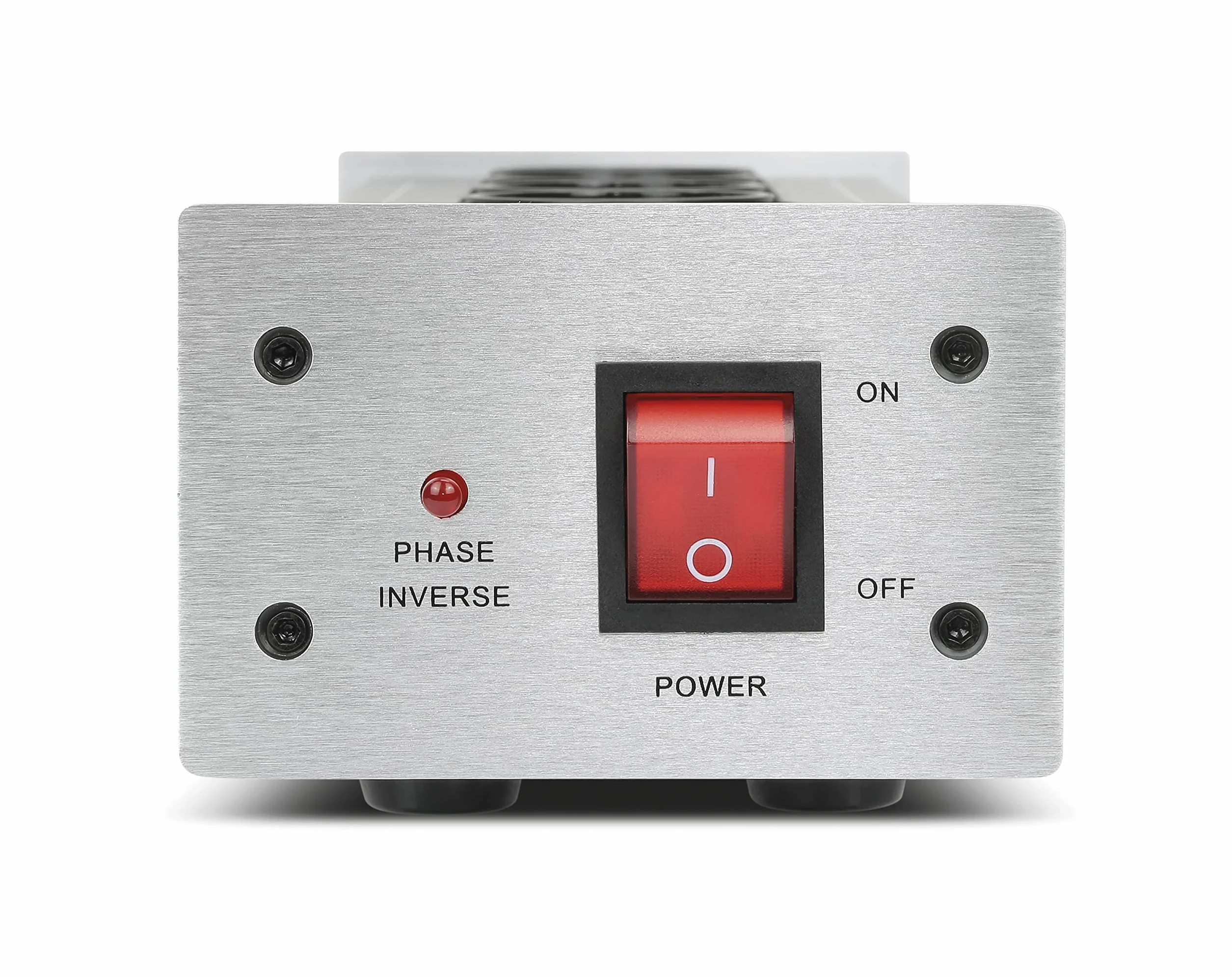 Dynavox filtro di rete HiFi X1000S 4 prese filtrate LED fase argento