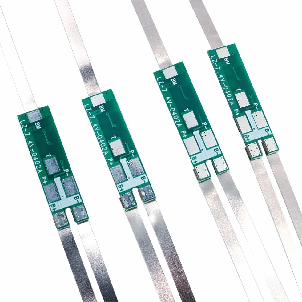 DollaTek 10Pcs 2S 7.4V 3.5A Doppio MOS Scheda di Protezione Bilanciamento per Li-ion 18650 Batteria