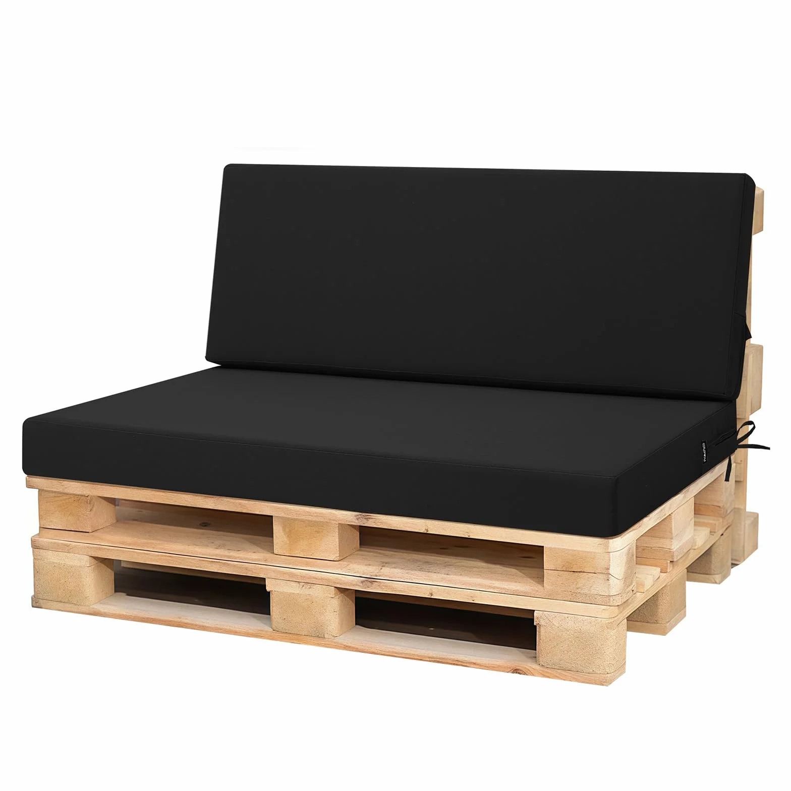 Set di 2 cuscini per pallet da esterni, per mobili da terrazza, cuscini, cuscini e imbottiture, impermeabili e non sbiadiscono, di ricambio per divani pallet, per pallet, cortile, giardino,